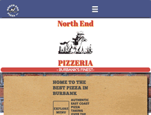 Tablet Screenshot of northendpizza.com